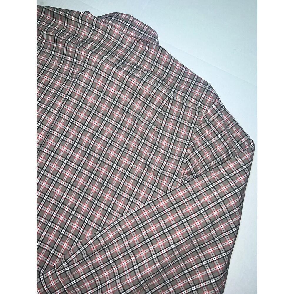 Southern Tide Shirt Men's Size M Brown Plaid Classic Fit Long Sleeve Button Logo - Picture 11 of 13